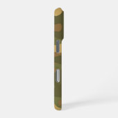 Coque iPhone 16 Pro Camo Brun Sable (Côté droit)