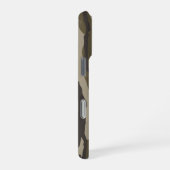 Coque iPhone 16 Pro Camo Old School Canard Chasse Bottomland Camo (Côté droit)