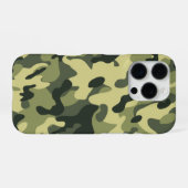 Coque iPhone 16 Pro Camo vert (Verso Horizontal)