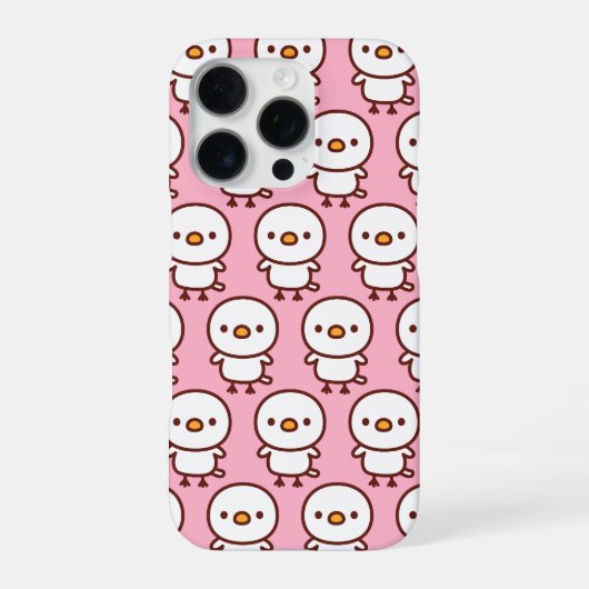 Coque iPhone 16 Pro Canari blanc (Verso)