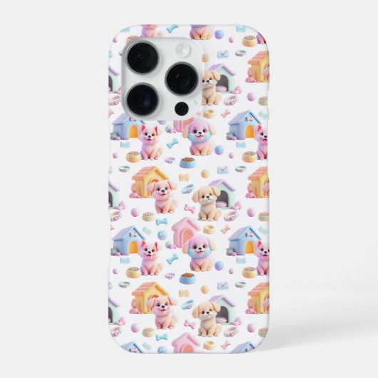 Coque iPhone 16 Pro Canine (Verso)