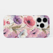 Coque iPhone 16 Pro Capricious Aesthetic Poppies (Verso Horizontal)