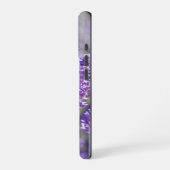 Coque iPhone 16 Pro Champ de Lavande Violette (Côté gauche)
