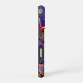Coque iPhone 16 Pro Champignon à Orbe Flottante (Côté droit)