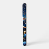 Coque iPhone 16 Pro Champignon Cortinaire Mortel au Clair de Lune (Côté gauche)