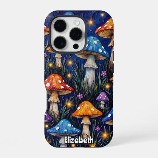 Coque iPhone 16 Pro Champignons Mélange Champ (Verso)