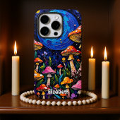 Coque iPhone 16 Pro Champignons psychédéliques