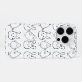 COQUE iPhone 16 PRO CHARMING BUNNIES AND CHICKS ILLUSTRATION (Verso Horizontal)