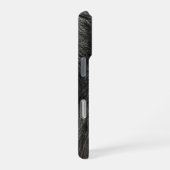 Coque iPhone 16 Pro chat gris (Côté droit)