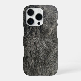 Coque iPhone 16 Pro chat gris