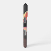 Coque iPhone 16 Pro Chat peint douillet et personnage d'illustration A (Côté droit)