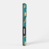 Coque iPhone 16 Pro Chats orange drôles (Côté droit)