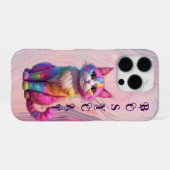 Coque iPhone 16 Pro chatte (Verso Horizontal)