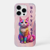 Coque iPhone 16 Pro chatte (Verso)