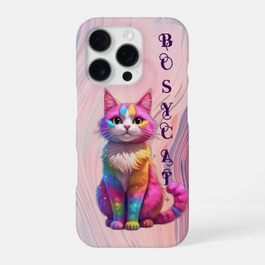 Coque iPhone 16 Pro chatte (Verso)