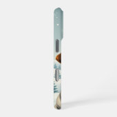 Coque iPhone 16 Pro Chien cool dans l'attirail hivernal et Casquette d (Côté droit)