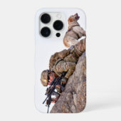 COQUE iPhone 16 PRO CHIEN DE TRAVAIL MILITAIRE AMÉRICAIN (Verso)