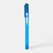 Coque iPhone 16 Pro Chiots Staffy Bleu (Côté gauche)