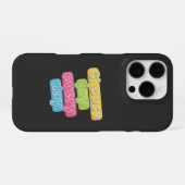 Coque iPhone 16 Pro Choisissez la joie chaque jour ! (Verso Horizontal)
