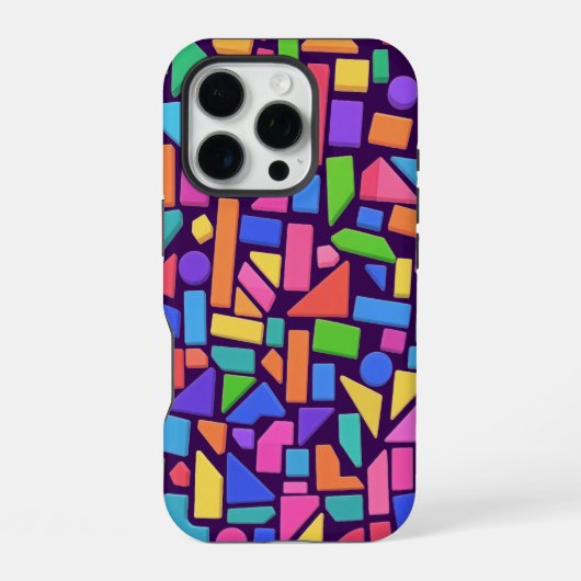 Coque iPhone 16 Pro Chromatic Geometry (Verso)