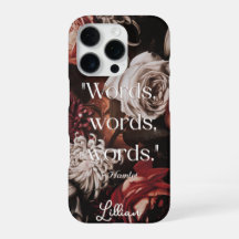 Citation Florale Baroque Vintage Moderne Élégante
