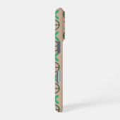 Coque iPhone 16 Pro CODE vert neutre (Côté droit)