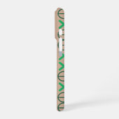 Coque iPhone 16 Pro CODE vert neutre (Côté gauche)