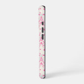 Coque iPhone 16 Pro Cœurs de cerise roses Coquette (Côté gauche)