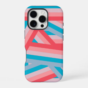 Coque iPhone 16 Pro Collage Arc-en-ciel
