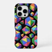 Coque iPhone 16 Pro Colorful Cubes (Verso)