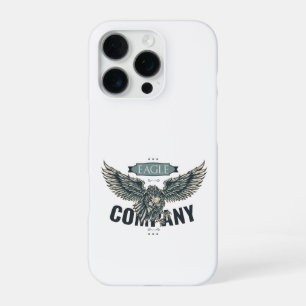 Coque iPhone 16 Pro Compagnie Retro Eagle Design Américain