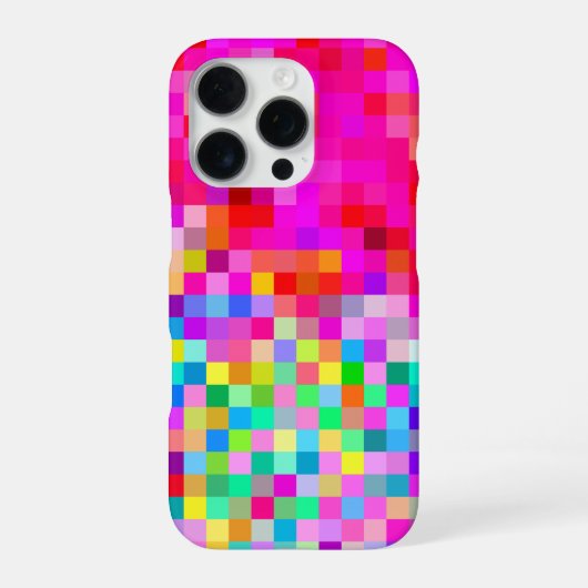 Coque iPhone 16 Pro Conception Colorée Brillante (Verso)