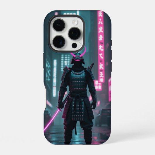 Coque iPhone 16 Pro Conception de design esthétique rétro / Cyberpunk (Verso)