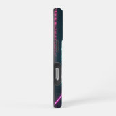 Coque iPhone 16 Pro Conception de design esthétique rétro / Cyberpunk (Côté droit)