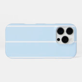 Coque iPhone 16 Pro Conception de motif à rayures verticales de couleu (Verso Horizontal)