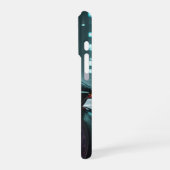 Coque iPhone 16 Pro Conception d'esthétique rétro / Cyberpunk (Côté gauche)