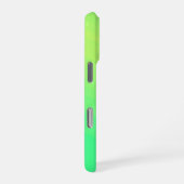 Coque iPhone 16 Pro Conception d'Ombre Verte (Côté droit)