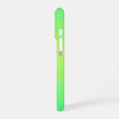 Coque iPhone 16 Pro Conception d'Ombre Verte (Côté gauche)