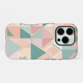 Coque iPhone 16 Pro 🔷 "Conception géométrique esthétique" 🔶 (Verso Horizontal)