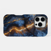 Coque iPhone 16 Pro Conception graphique du bois (Verso Horizontal)