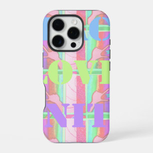 Coque iPhone 16 Pro Conception Hakuna Matata de bébé enfants Paix Amou