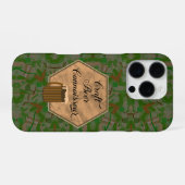 Coque iPhone 16 Pro Connaisseur de bière artisanale (Verso Horizontal)