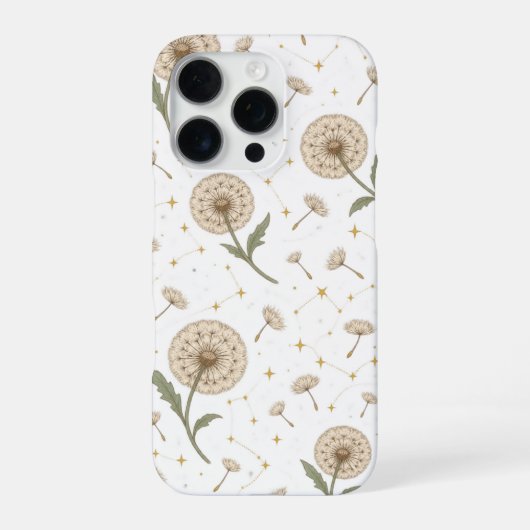 Coque iPhone 16 Pro Constellation du Pissenlit (Verso)