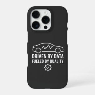 Coque iPhone 16 Pro Contrôlé par les données, alimenté par la qualité