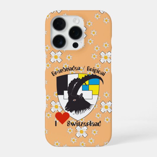 Coque iPhone 16 Pro Coques iPhone des Grisons Grischun Grigioni (Verso)