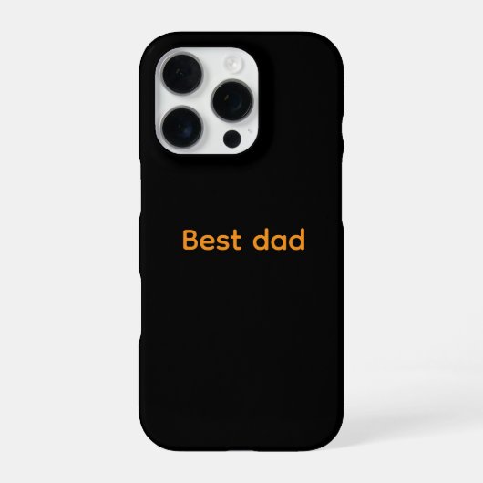 Coque iPhone 16 Pro Coques iPhone meilleur papa (Verso)