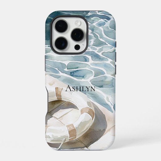 Coque iPhone 16 Pro Côté piscine (Verso)