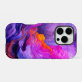 Coque iPhone 16 Pro "Courants éthérés" (Verso Horizontal)