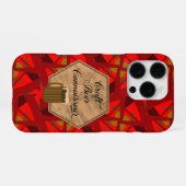Coque iPhone 16 Pro Craft Beer Connoisseur (Verso Horizontal)