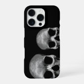 Coque iPhone 16 Pro Crânes - Drôle (Verso)